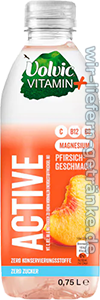 Volvic Vitamin+ Active mit Pfirsichgeschmack (Schrumpfpack)